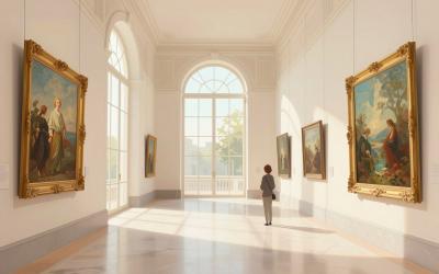 Illustrative header image for Art History and Museum Guides