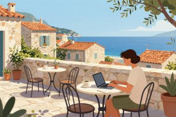 Illustrative header image for Digital Nomad and Remote Work