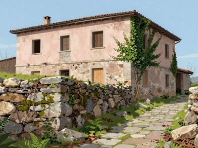 AI-generated illustration of Château de Millau (Ruins)