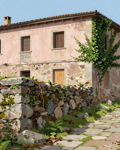 AI-generated illustration of Château de Millau (Ruins)