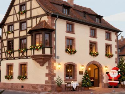 AI-generated illustration of Maison du Vin