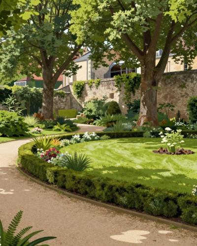 AI-generated illustration of Parc de la Combe à l'Abbé