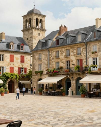 AI-generated illustration of Place de la Liberté