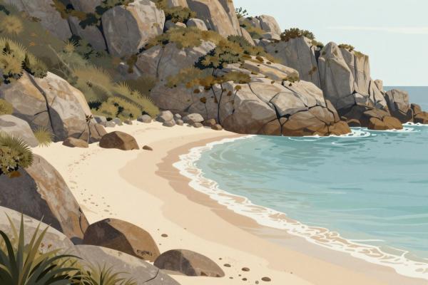 Plage de l'Anse de Men-Blavet