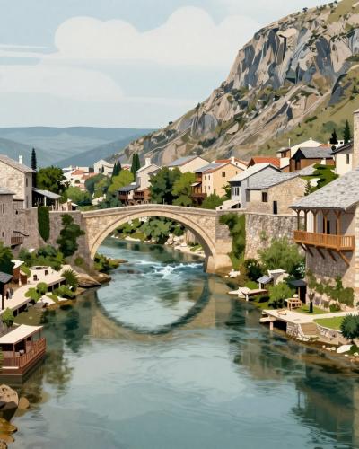 AI-generated illustration of Vallon de la Loue