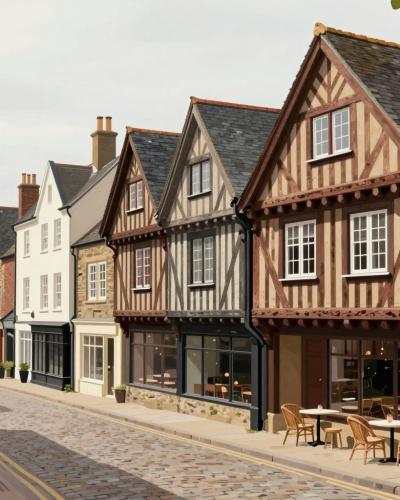 AI-generated illustration of Vieux Saumur (Old Town)