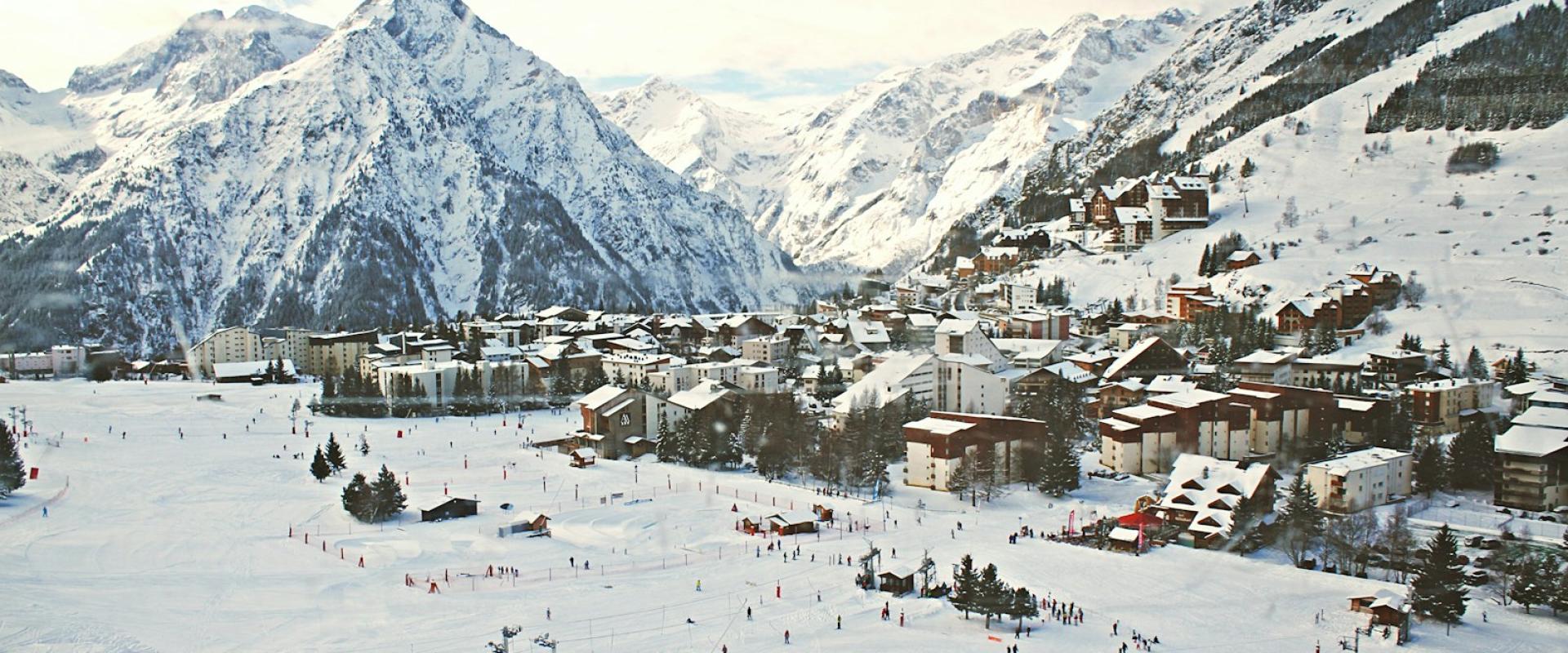 Skiing the French Alps