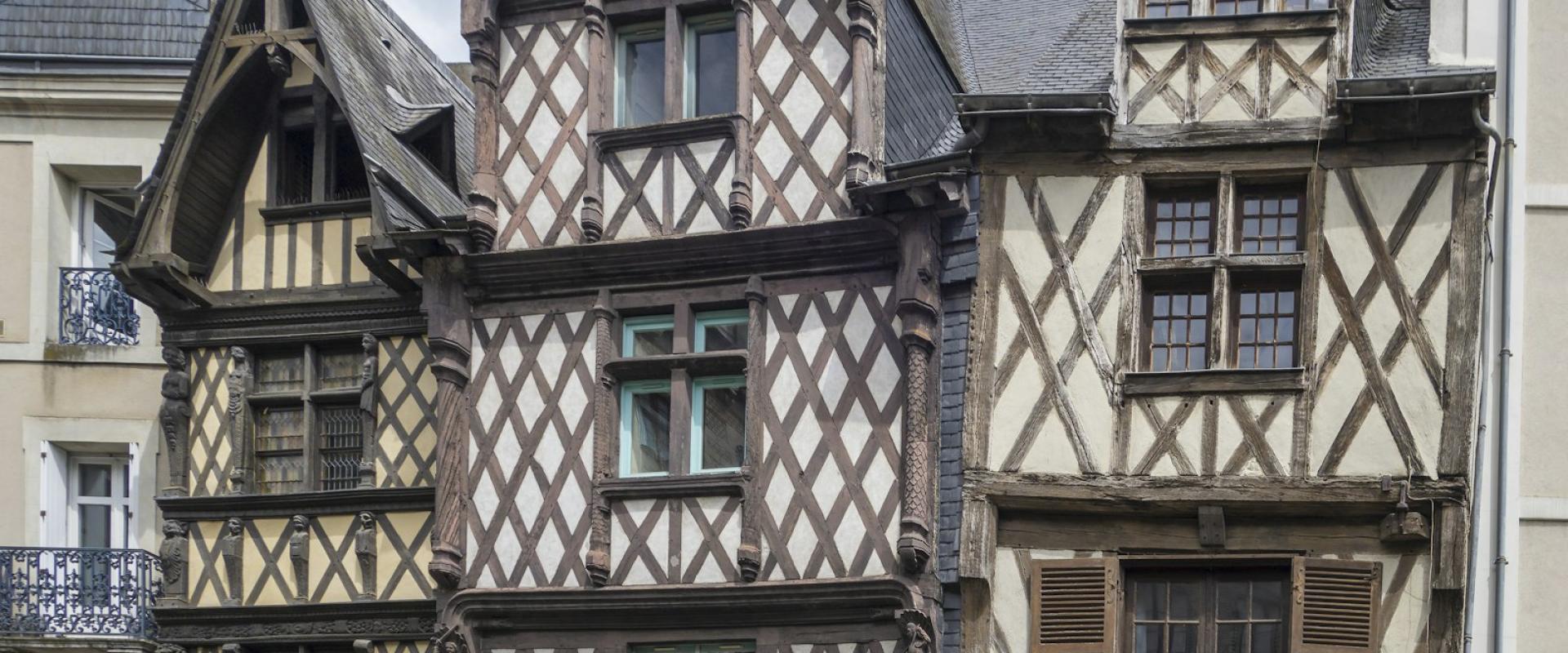 Auxerre’s Half-Timbered Houses