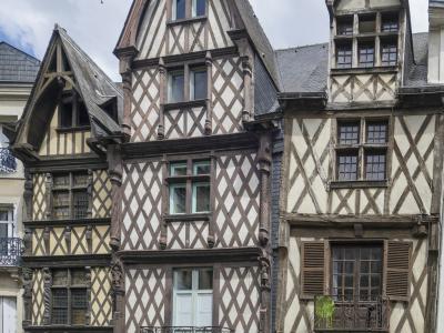 Auxerre’s Half-Timbered Houses