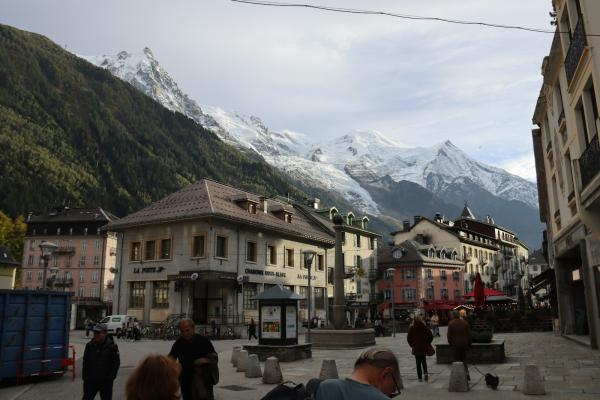Chamonix Town Square (Place du Triangle)