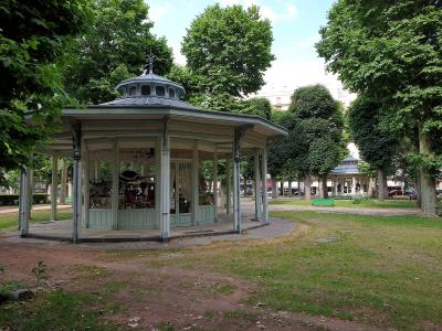 A pavilion in the Parc des Sources, Vichy