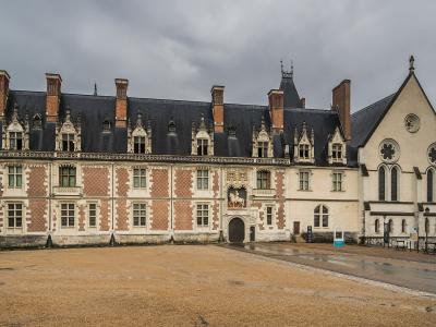 The Louis XII wing of the Château de Blois, home of the fine arts museum