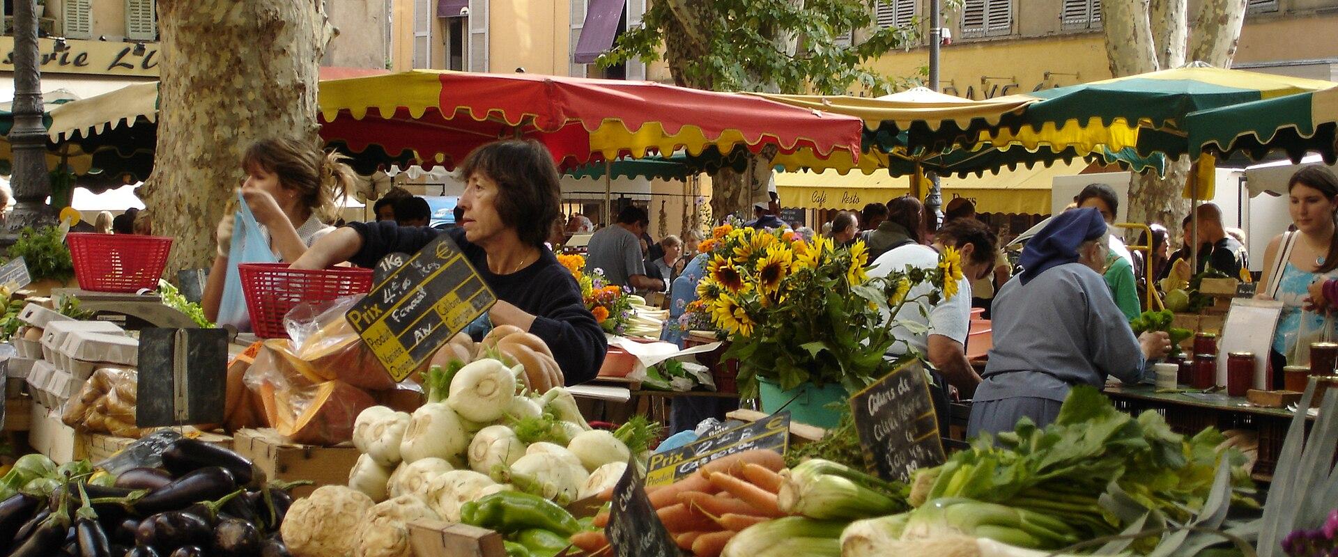Marché d'Aix-en-Provence