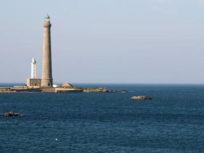 Île Vierge lighthouse off the coast of Plouguerneau, Brittany