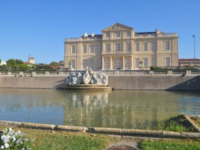 Château Borély and its ornamental pond in Marseille