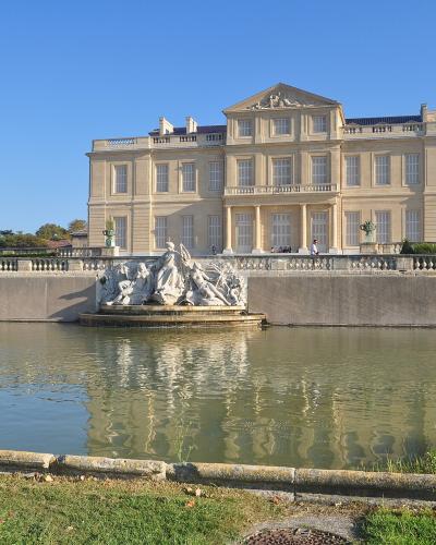Château Borély and its ornamental pond in Marseille