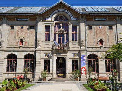 The facade of the Musée national Adrien Dubouché, the porcelain museum in Limoges