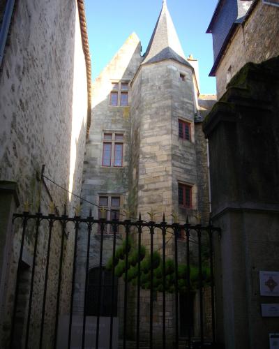 Château Gaillard in Vannes old town, home of the history and archaeology museum